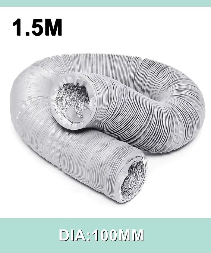 80mm/100mm/110mm/130mm/150mm climatiseur Portable tuyau de ventilation d'échappement Flexible climat