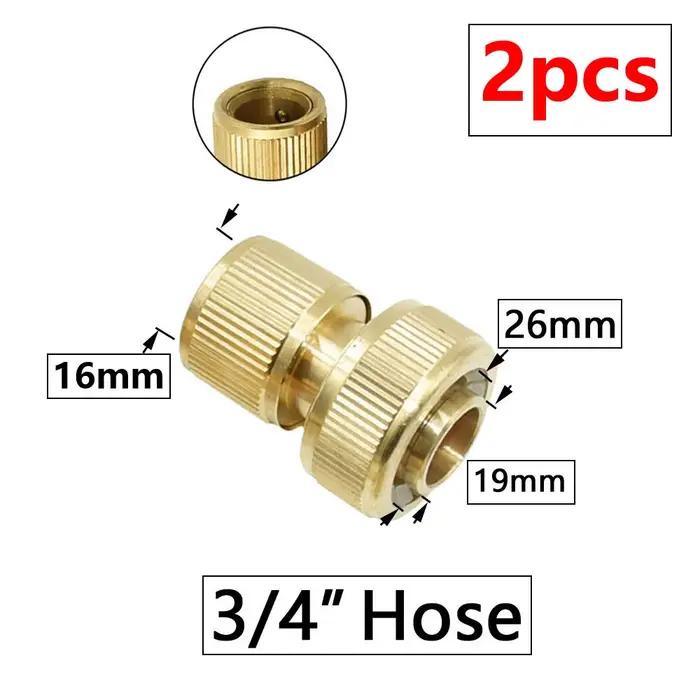 Séparateur d'eau pour tuyau d'arrosage en laiton KWZL 2/4 voies kits d'arrosage jardinage goutte à goutte irrigation système minuterie robinet de jardin