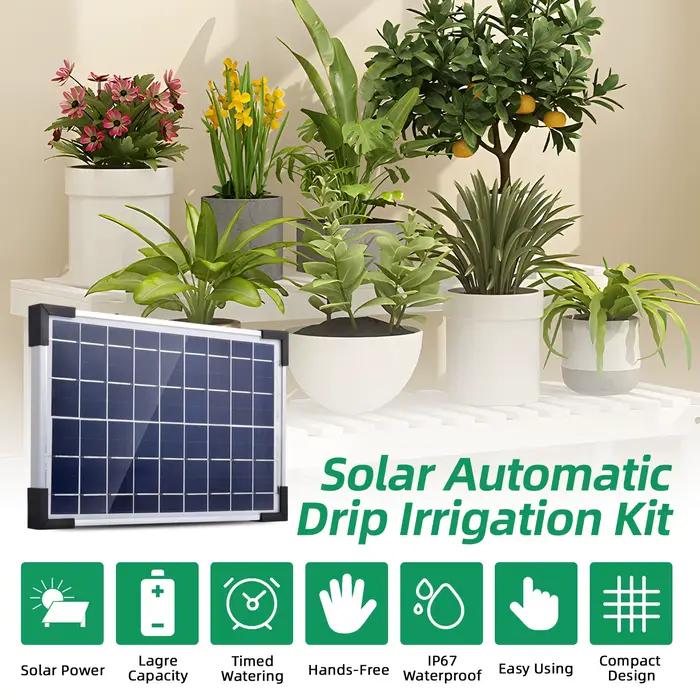 Système d'irrigation goutte-à-goutte solaire automatique