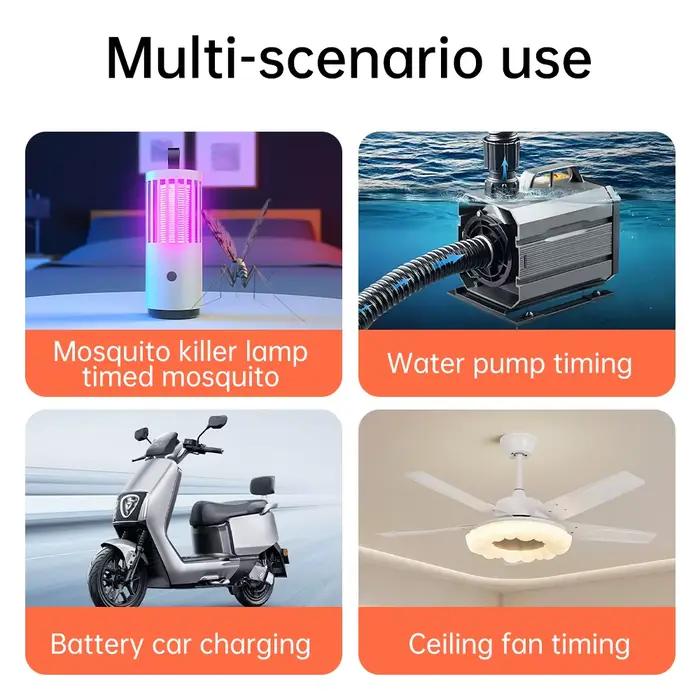 Minuteur mécanique mural CA 220V 10A 2000W