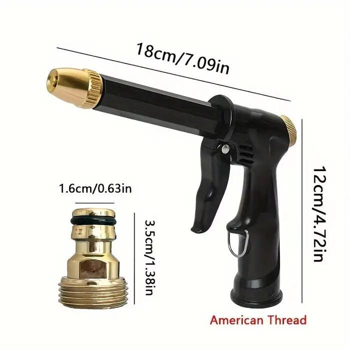 Buse de pistolet à eau d'arrosage de jardin