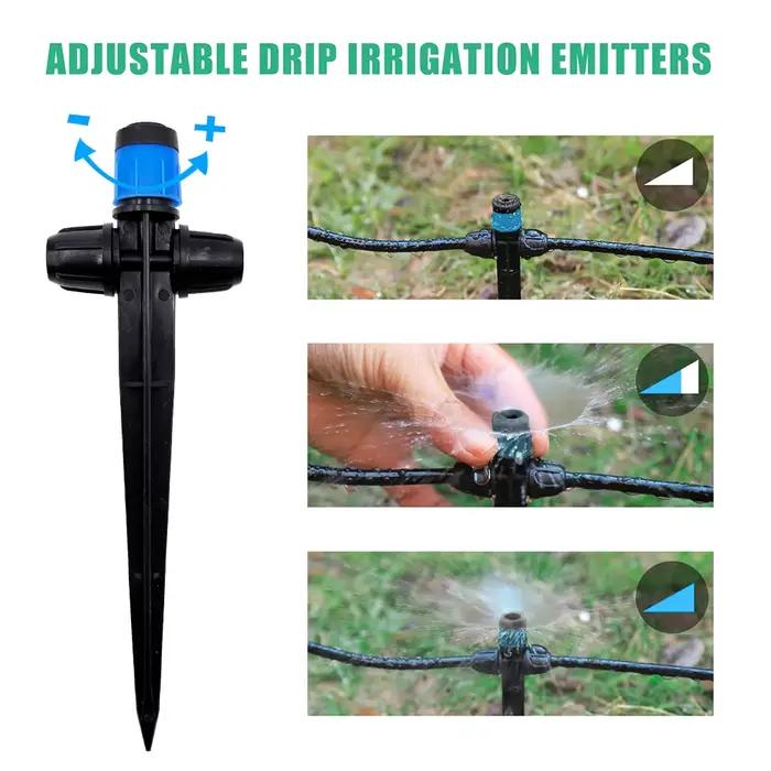 Kit de système d'irrigation goutte à goutte 1/4 "