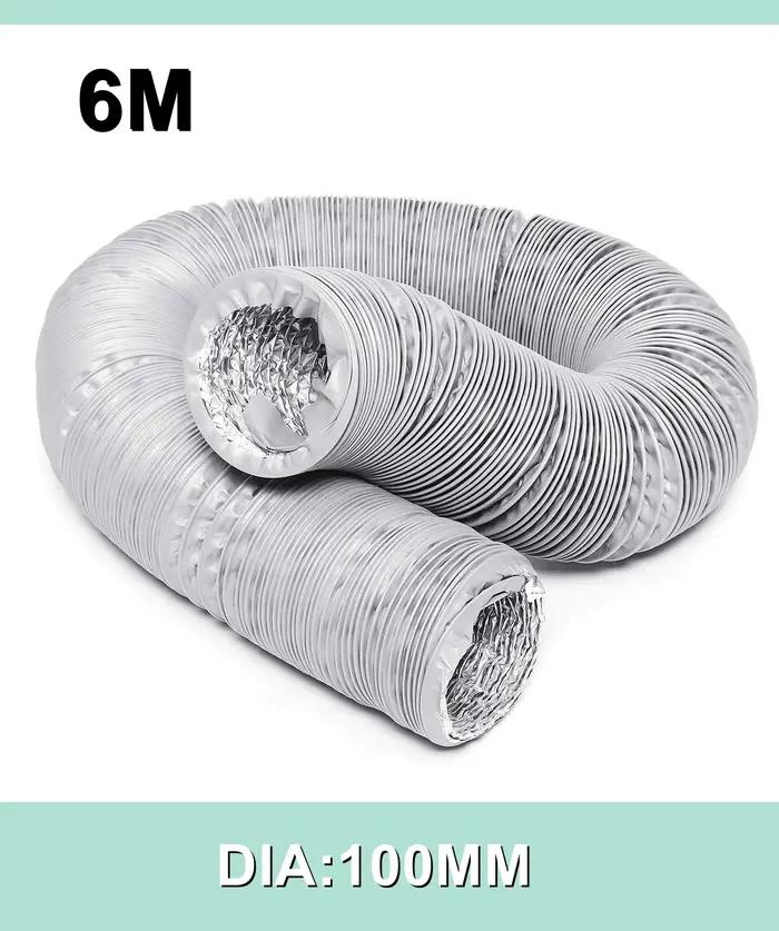 80mm/100mm/110mm/130mm/150mm climatiseur Portable tuyau de ventilation d'échappement Flexible
