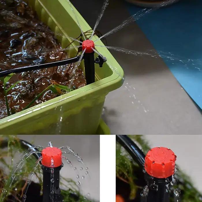 Arroseurs de pointes de jardin réglables, micro système d'arrosage d'irrigation à effet de serre, co