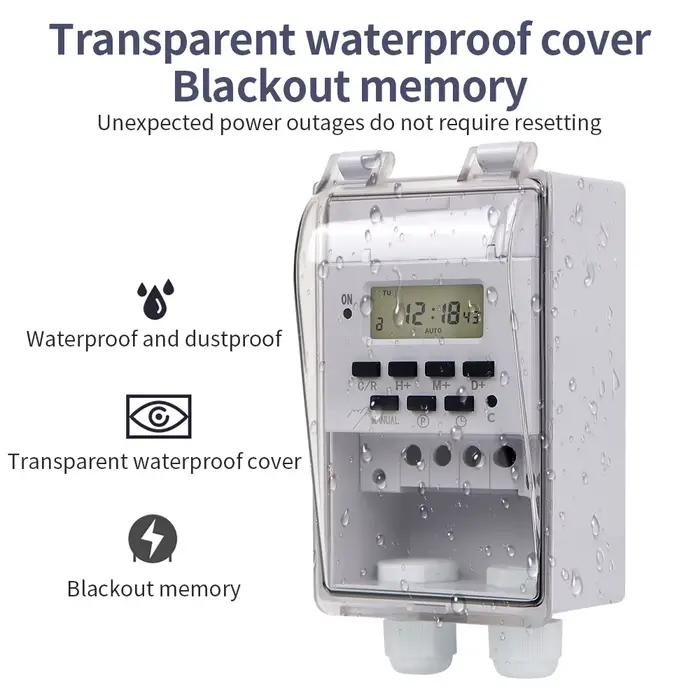 Minuterie numérique multifonctionnelle 220V 30A