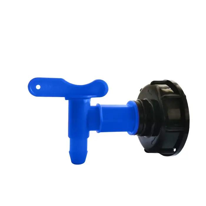 Adaptateur de robinet de réservoir IBC 3/4 pouces connecteur de tuyau filetage S60 pour jardin irrigation connecteurs d'eau de jardin usage occasionnels