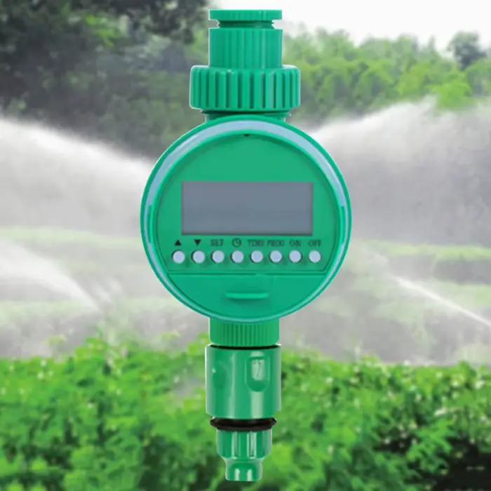 Programmateur d'arrosage intelligent avec écran LCD pour contrôle automatique de l'eau, idéal pour jardin et irrigation goutte-à-goutteextérieur occasions spéciales