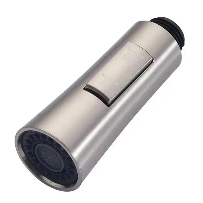 Tête de pulvérisation d'eau en ABS pour robinet de cuisine, design élégant, débit confortable, utilisation durable, idéale pour cuisine moderne, offerte en blanc, bourgogne, jaune, rouge
