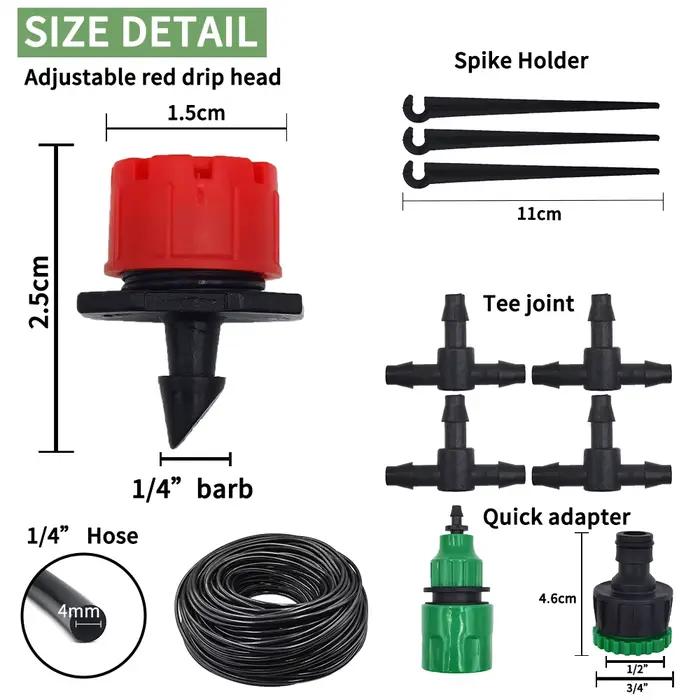 Système d'irrigation goutte à goutte portable 20M