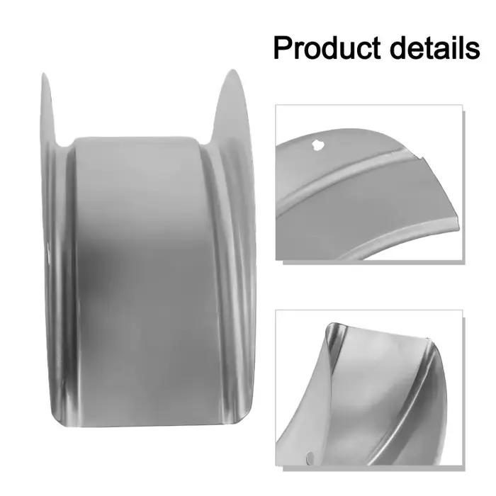 Support mural pour tuyau d arrosage robuste gris clair en métal pour jardin garage rangement pratique et durable