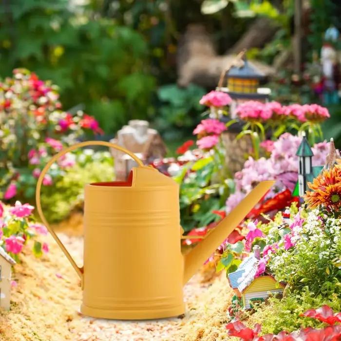 Arrosoir de jardin 2L à long bec pour plantes et fleurs modernes en plastique avec poignée ergonomique pour arrosage facile et sans éclaboussures pour jardiniers amateurs et professionnels occasions spéciales