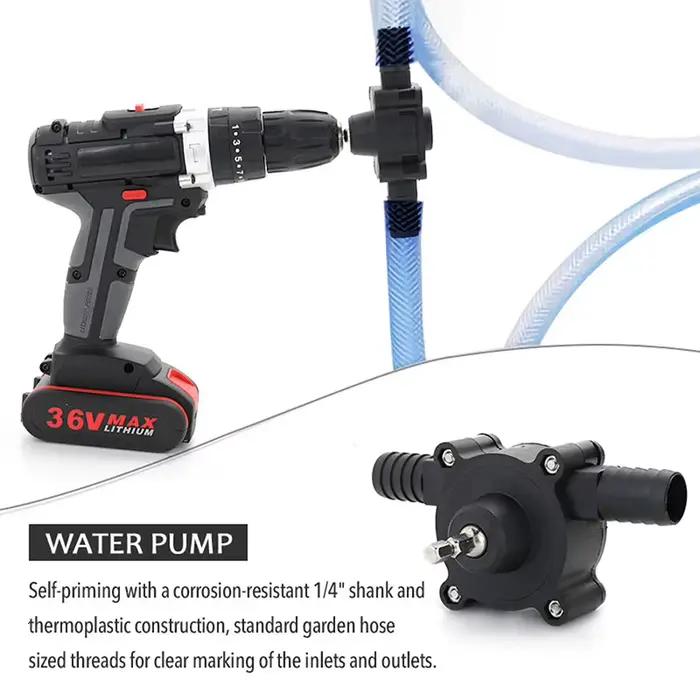 Pompe à Eau Directe pour Perceuse Électrique Manuelle
