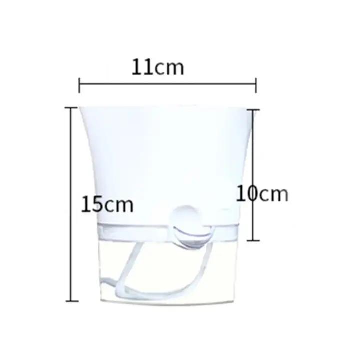 Pot de fleurs Transparent à arrosage automatique