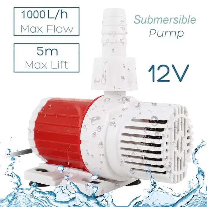 Pompe à eau Submersible 1000L/H 10W DC 12V
