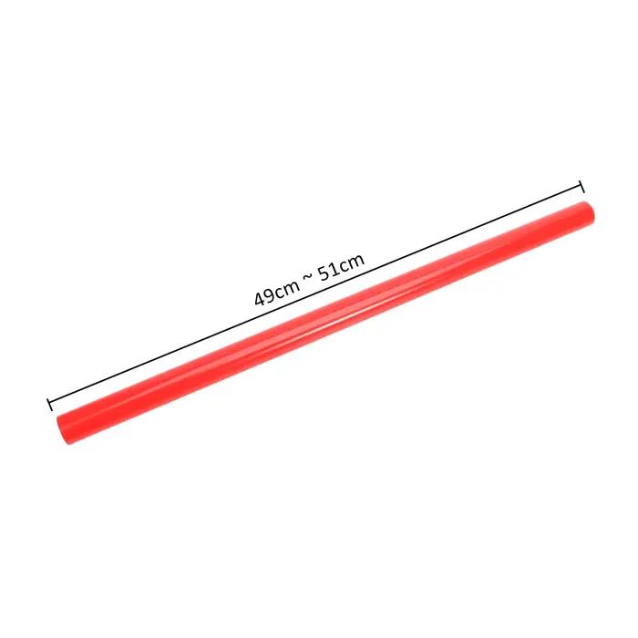 1 pièce de tuyau UPVC rouge épaissi de 20/25/32/40/50 mm pour drainage d'aquarium