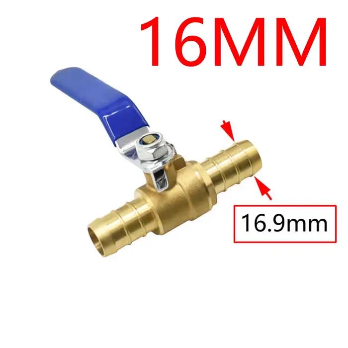 Connecteur de tuyau de robinet d'eau en laiton, vanne à bille en métal, vanne de contrôle d'huile d'