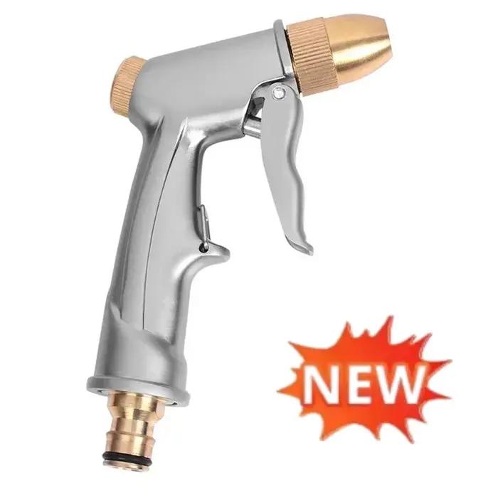 Pistolet pulvérisateur haute pression en laiton pour tuyau d'arrosage