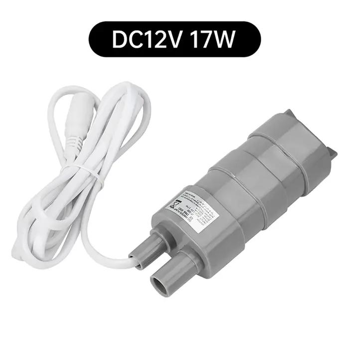 Pompe à eau micro de moteur de SubSN 24 volts 5M 10L/minute pour le JT-500 solaire d'aquarium