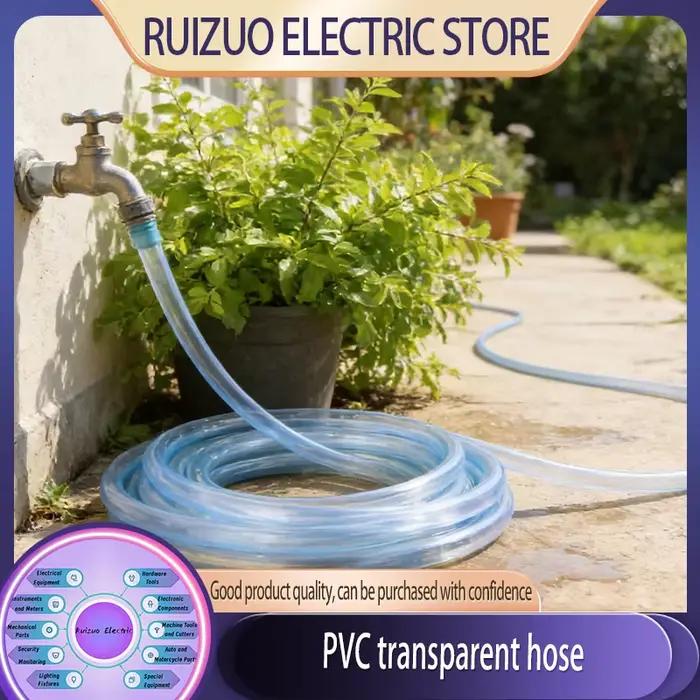 Tuyau d'eau en plastique Durable, tuyau Transparent en PVC de haute qualité de 1 à 10m pour l'irriga