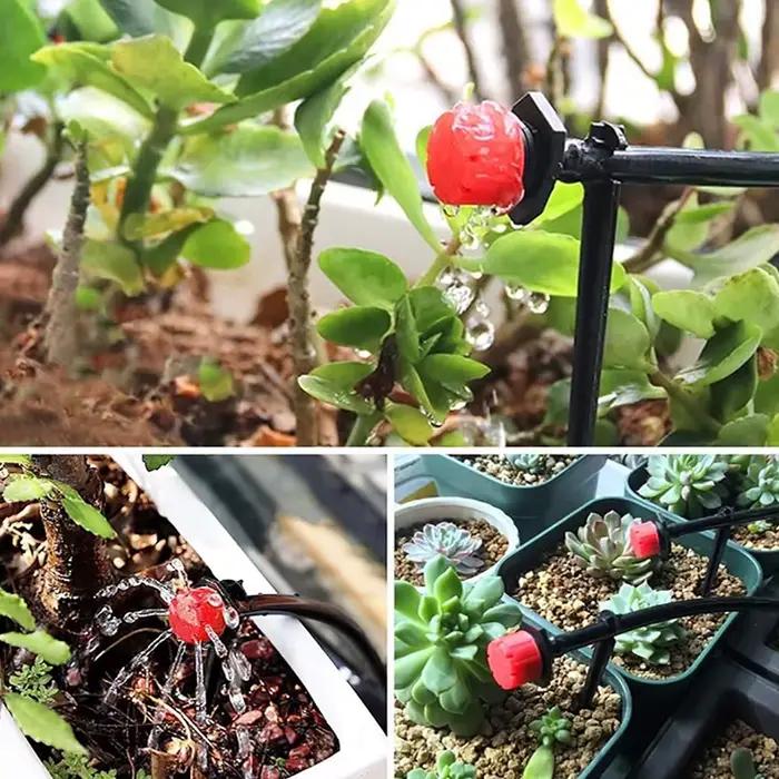 Kit d'arrosage par Micro goutte à goutte 15M-25M