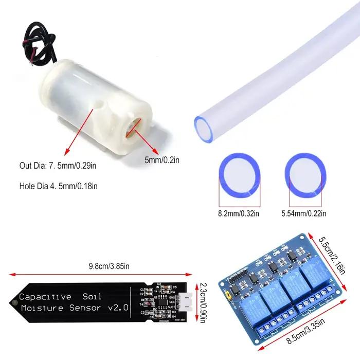 Ensemble de connecteurs d'eau de jardin 4 voies arrosage automatique pour fleurs et plantes occasions spéciales de jardinage