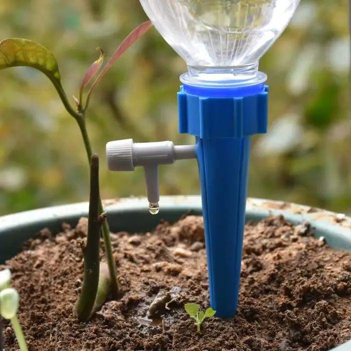 Arroseurs de plantes pointe d'eau goutte à goutte automatique pour balcon pot de fleurs plante intérieur système d'irrigation simple et économique