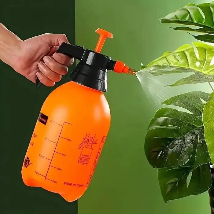 1 ensemble, pulvérisateur d'eau à pression manuelle-arrosoir de jardin 2L avec tête réglable pour plantes et fleurs en pot-pompe à Air comprimé