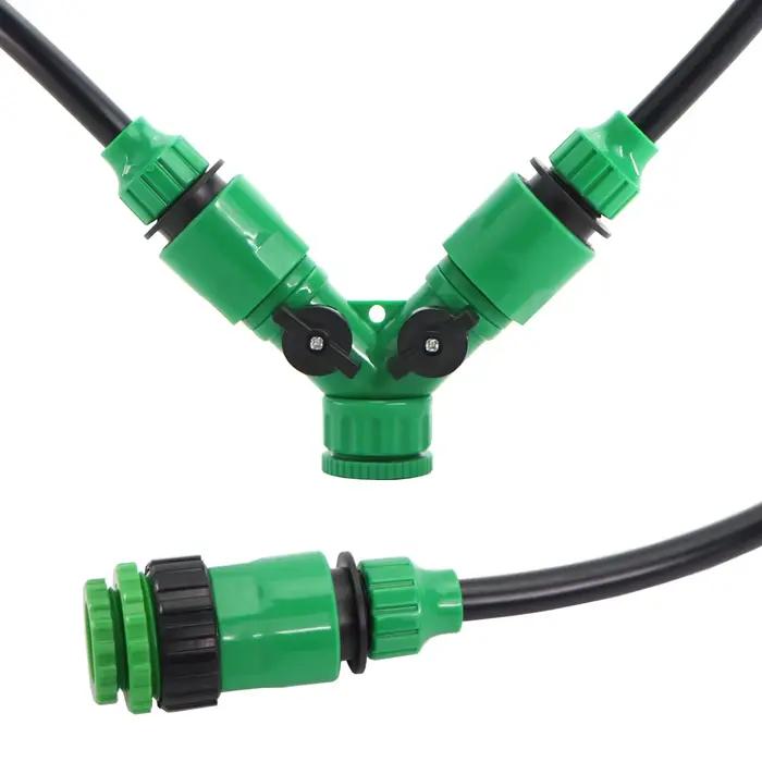 Tuyau d'arrosage goutte-à-goutte avec connecteur rapide