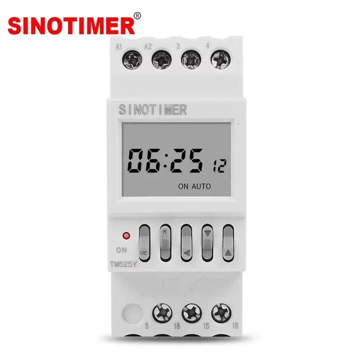 Minuterie de Cycle Programmable, année du mois, interrupteur 220V 230V AC, Rail Din, relais de temps