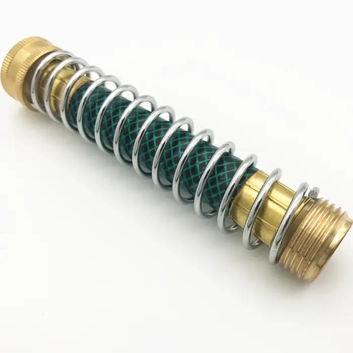 Robinet d'arrosage Anti-flexion, tube à ressort 3/4 "mâle x femelle BSP, adaptateur de tuyau en lait