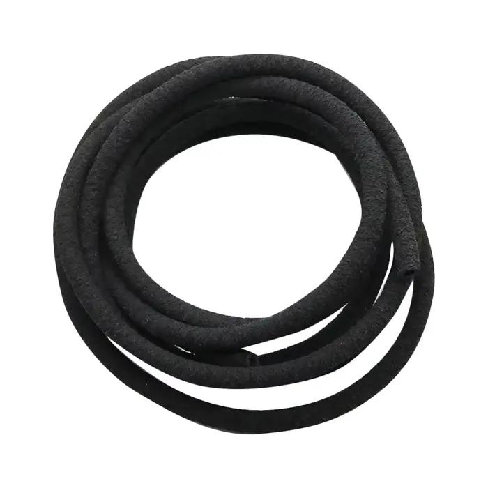 Tuyau d'eau perforé en caoutchouc PVC noir de 5m