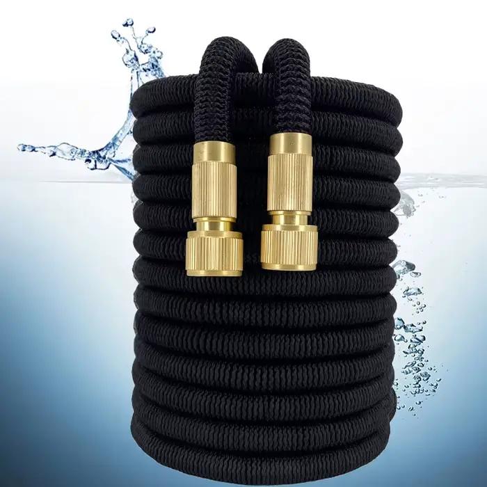 Tuyau d'arrosage extensible flexible avec joints en laiton massif pour jardin et patio occasions spéciales