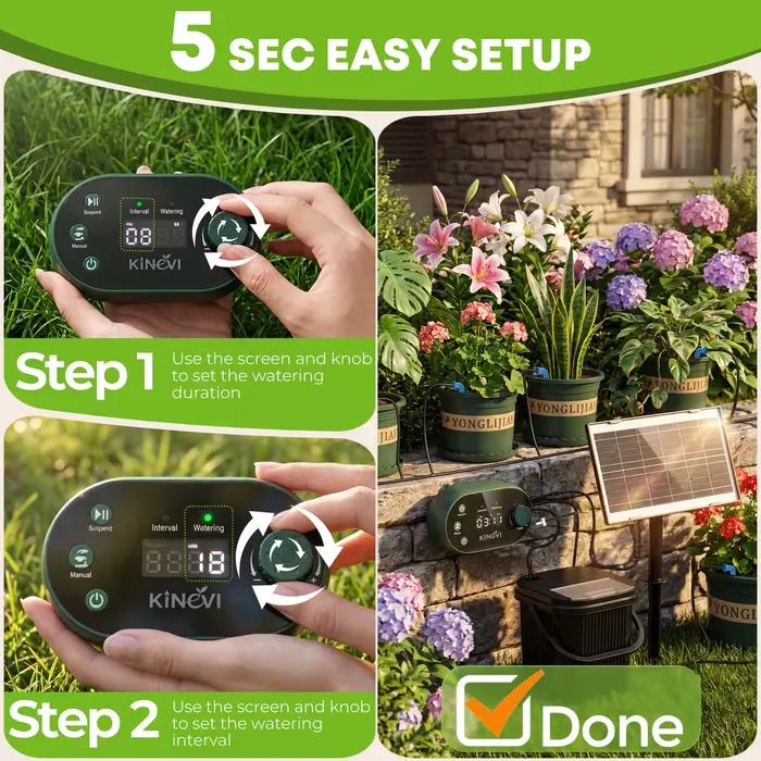 Système d'irrigation solaire 3W