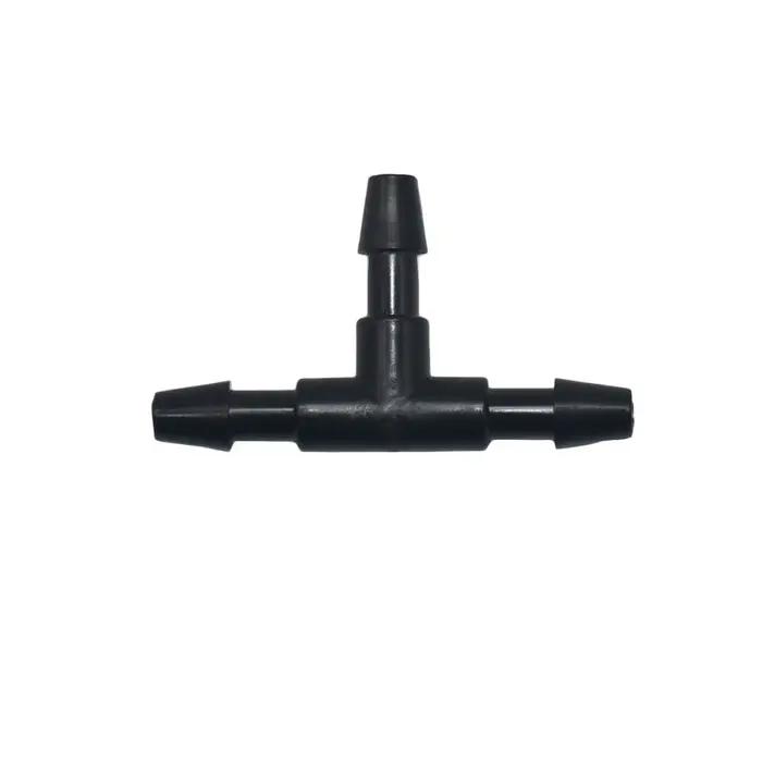 Connecteur d'arrosage goutteur d'irrigation 1/8" 1/4", tuyau barbelé en T, coude, raccord de réparation de tuyau d'eau, coupleur de Tube de jardin noir 30 pièces pour jardinage occassions spéciales