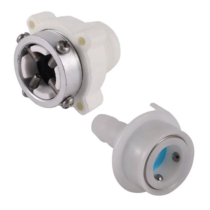 Connecteur de tuyau 3/4" pour jardin irrigation adaptateur de robinet alliage plastique polyvalent pour machine à laver voiture salle de bain