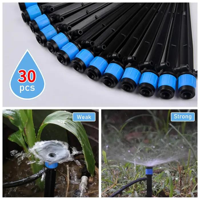 30 pièces goutteurs d'irrigation émetteurs d'égouttement