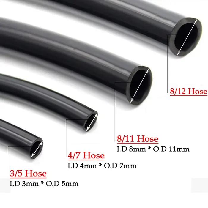 10m/50m arrosage de jardin 3/5mm 4/7mm 8/11mm tuyau Micro tube d'irrigation goutte