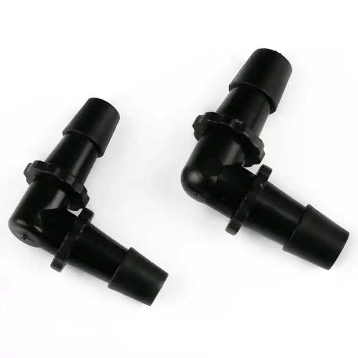 Joendoco-Raccords de tuyau d'irrigation de jardin en PE noir, adaptateur de pompe à air, précieux aq
