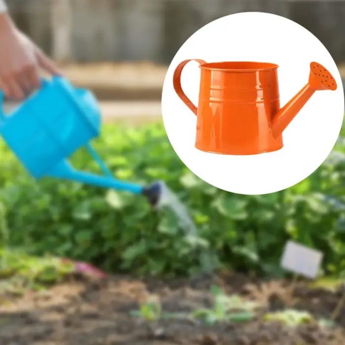 Arrosoir pour plantes d'intérieur et d'extérieur, outil de jardin de fleurs d'eau Orange domestique pour fleurs, ferme, ferme, cour, légumes