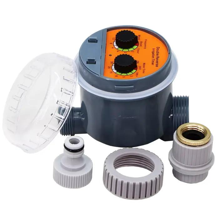Minuterie électronique MUCIAKIE Valve à Bille pour Système d'Arrosage Goutte à Goutte Minuterie d'Eau de Jardin Contrôleur Électronique Maison Extérieur Étanche Occasions Spéciales