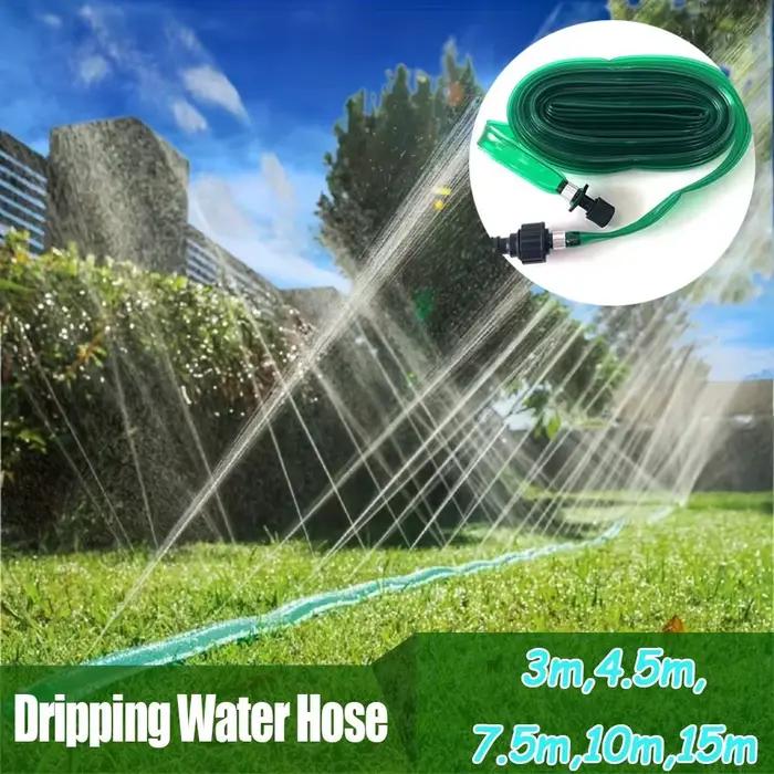 Tuyau d'irrigation goutte-à-goutte en plastique économique pour jardin, arrosage automatique pour pelouse et sol, disponible en blanc, bourgogne, jaune, rouge, violet pour usage domestique et professionnel