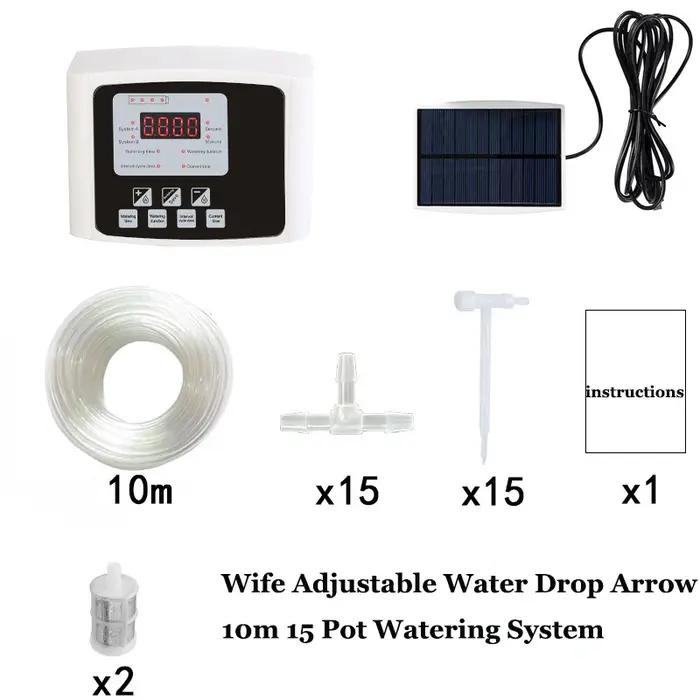 Dispositif d'irrigation goutte à goutte à Valve réglable