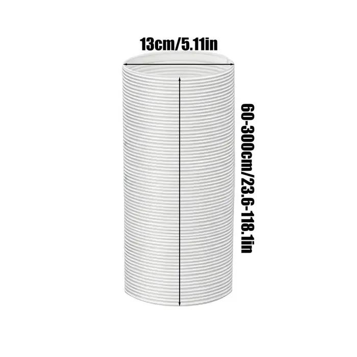 Tuyau d'évacuation pour climatiseur portable, 3 mètres, isolé, télescopique, pour maison, dortoir, a