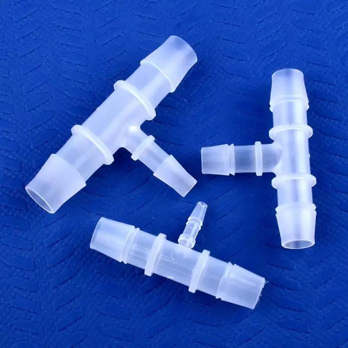 Connecteur en T réducteur en plastique de qualité alimentaire, réducteur d'irrigation de jardin, rés