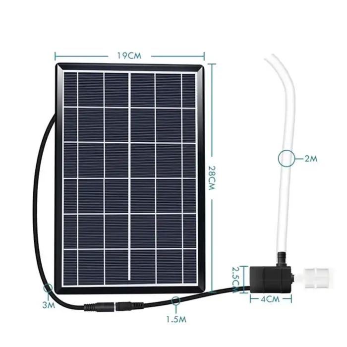 Pompe à eau solaire 12V