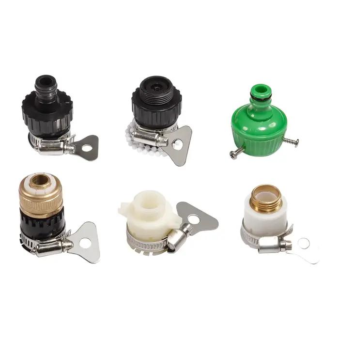 6 raccords de robinet universels sans fil, connecteur rapide, adaptateur d'arrosage de jardin en lai