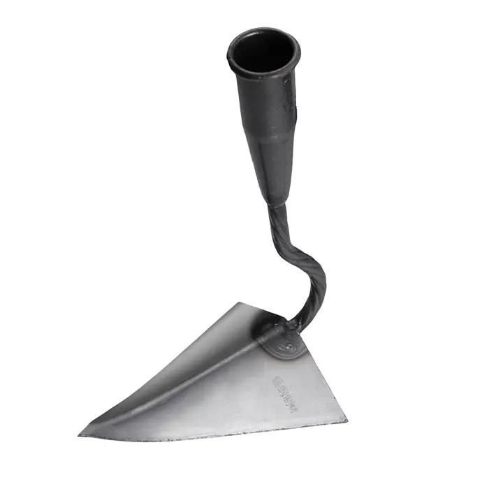Houe de labour triangulaire en acier manganèse pour jardinage manuel et polyvalent usages de désherbage et ameublissement du sol pour jardiniers amateurs et expérimentés