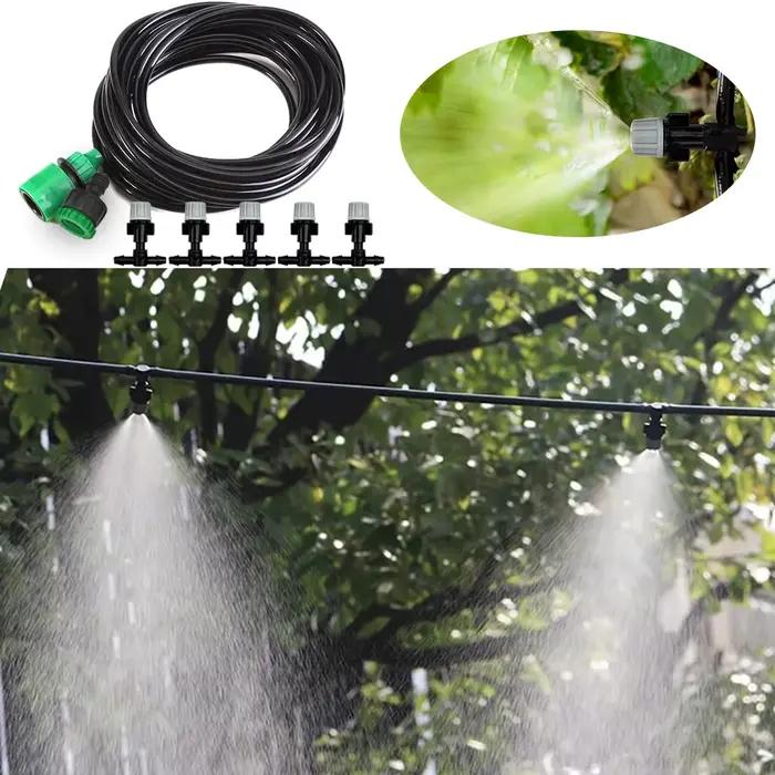 Système de pulvérisation d'eau agricole de jardin, 10 mètres, 10 buses d'arrosage, brumisation, refr