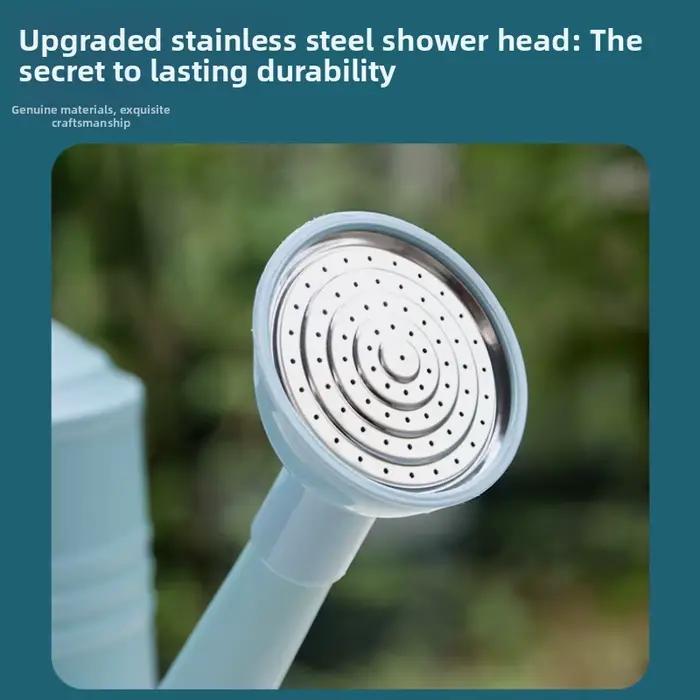 Arrosoir en métal pour plantes d'intérieur et extérieures avec tête de pulvérisation et poignée ergonomique pour un arrosage précis et confortable