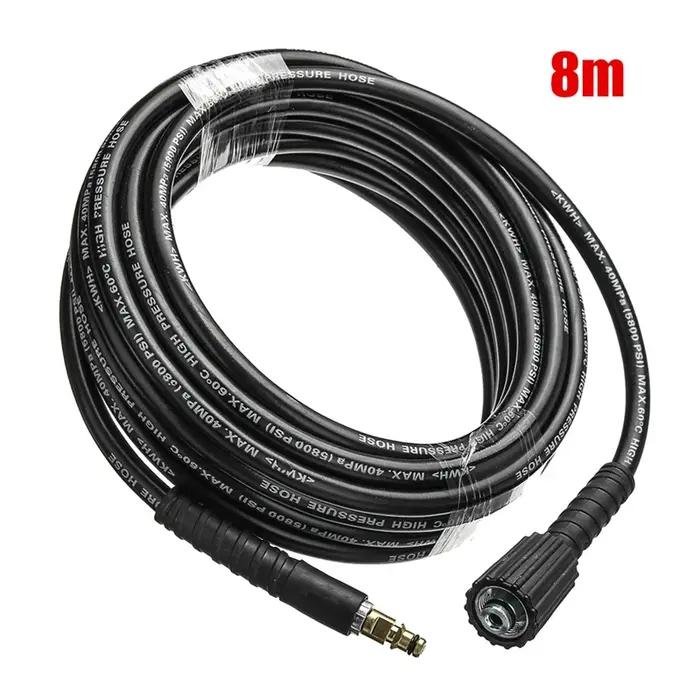 Tuyau de lavage haute pression 6m 8m 10m pour nettoyeurs Karcher K2 K3 K4 K5 pour véhicules et jardins usage quotidien et cadeaux occa